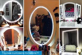 Led Bulb Vanity Makeup Mirror Cold Light Led Vanity Mirror Lamp Kit Lens Headlight Hollywood Style Dresser Lamp Accessory In Pakistan Www Allmall Pk